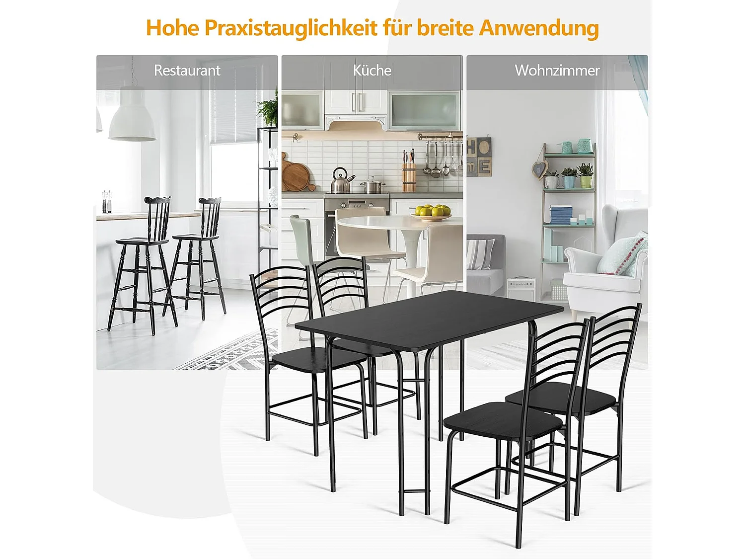 Essgruppe rechteckig(5-teilig)