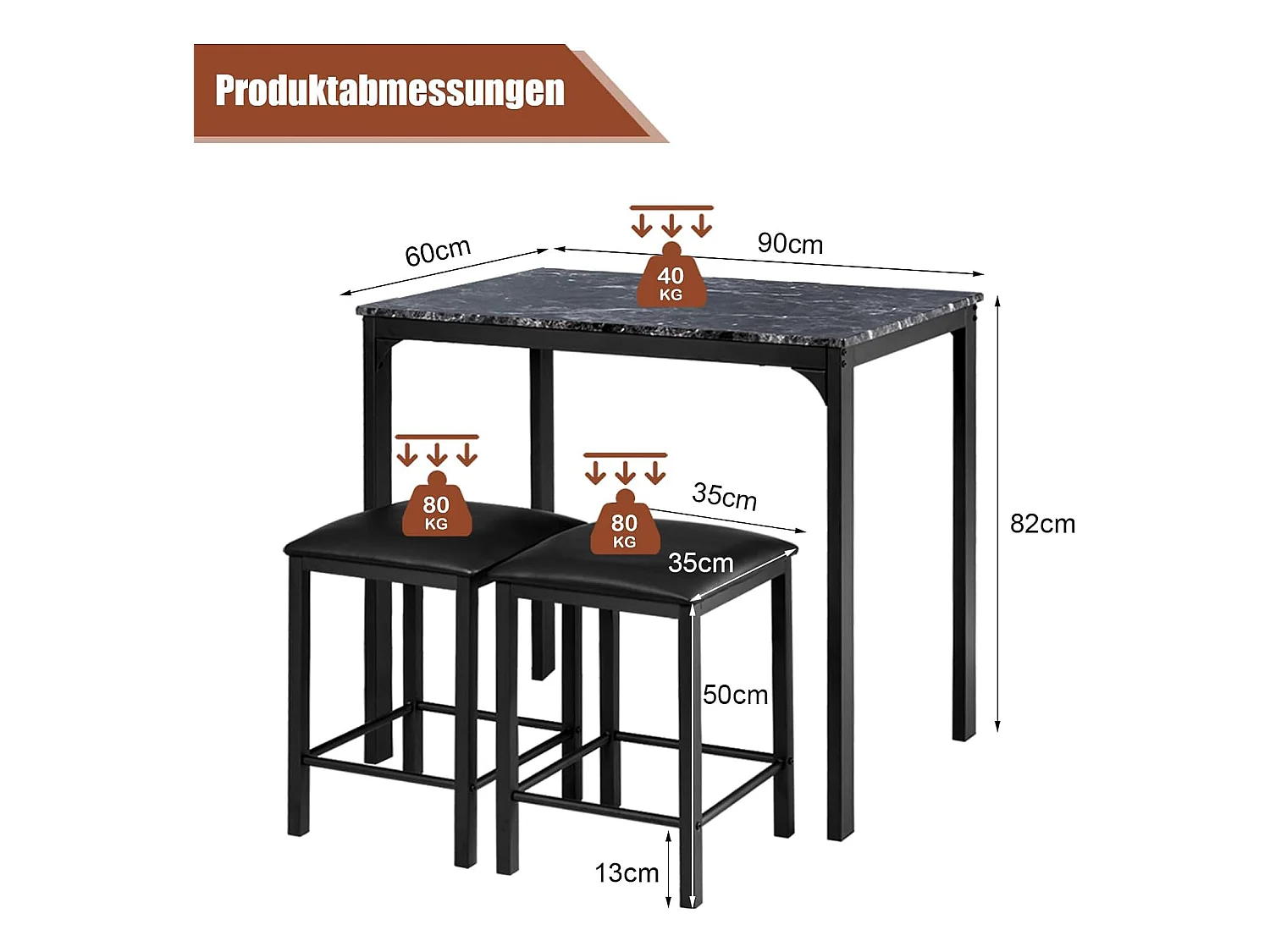 Essgruppe TI88343(3-teilig)
