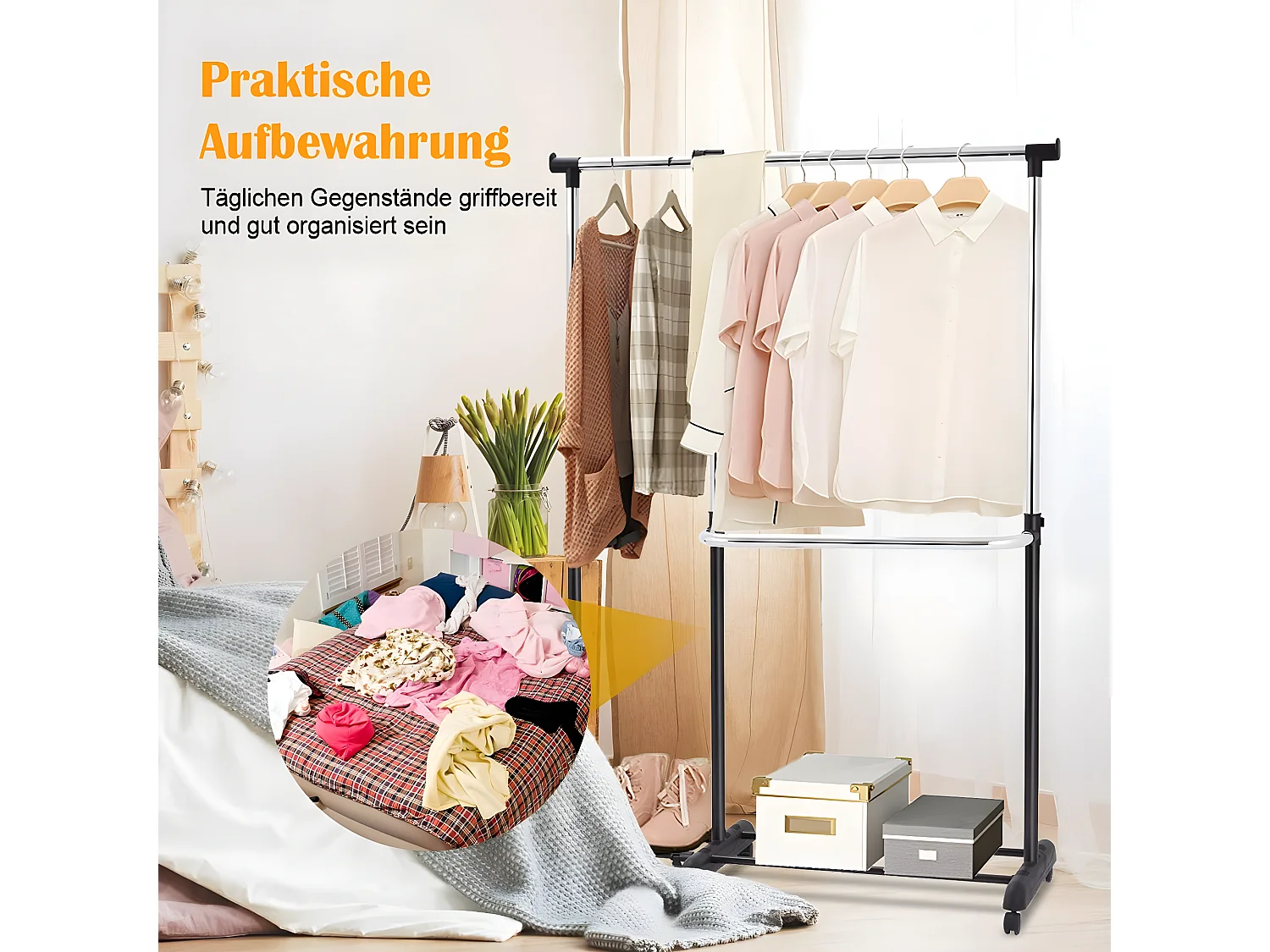 Kleiderstaender ausziehbar