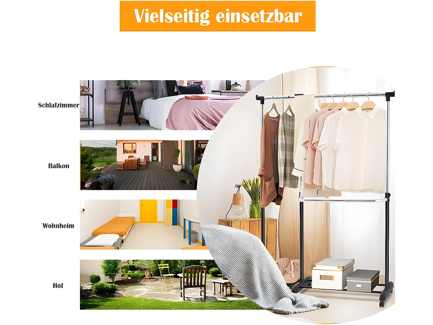 Kleiderstaender ausziehbar