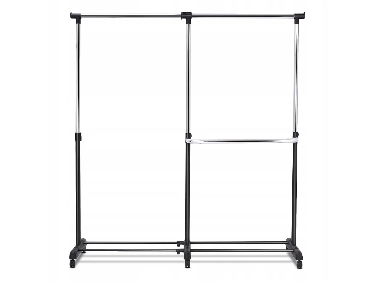 KLEIDERHAKEN, KLEIDERSTÄNDER, KLEIDERSCHRANK, TELESKOPSTANGE