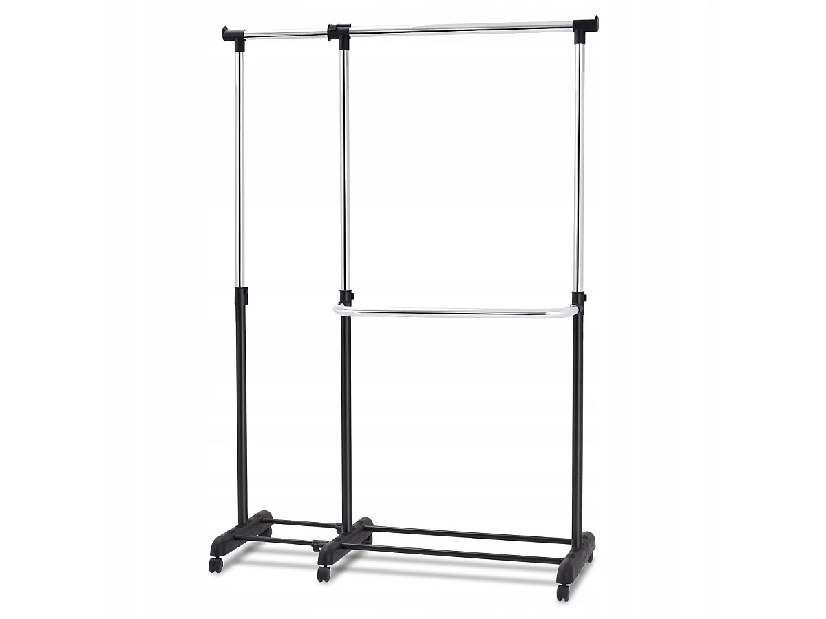 KLEIDERHAKEN, KLEIDERSTÄNDER, KLEIDERSCHRANK, TELESKOPSTANGE
