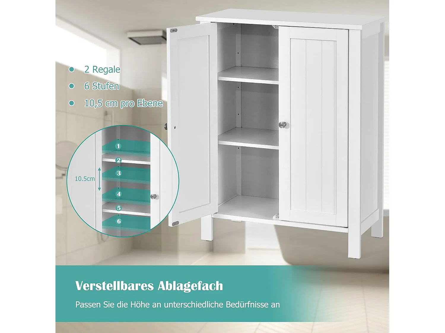 Badezimmerschrank Beistellschrank