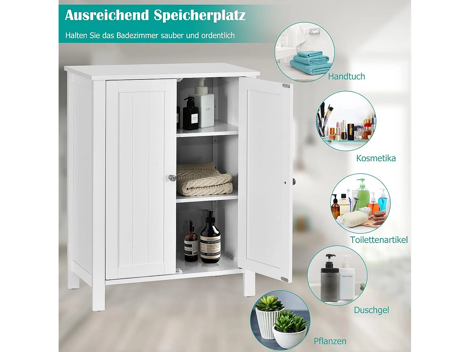 Badezimmerschrank Beistellschrank