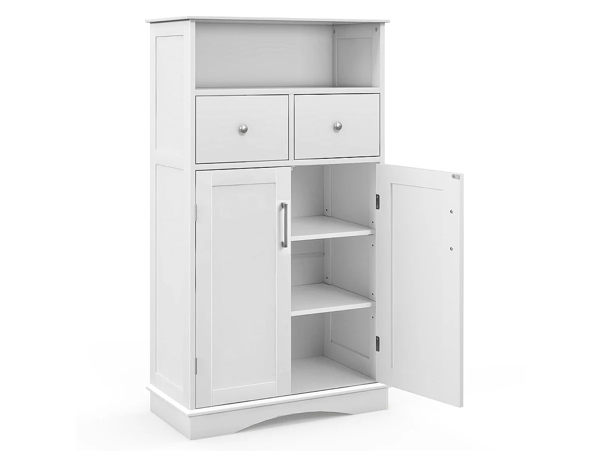 Freistehender Schrank Kommode 60 x 30 x 108 cm