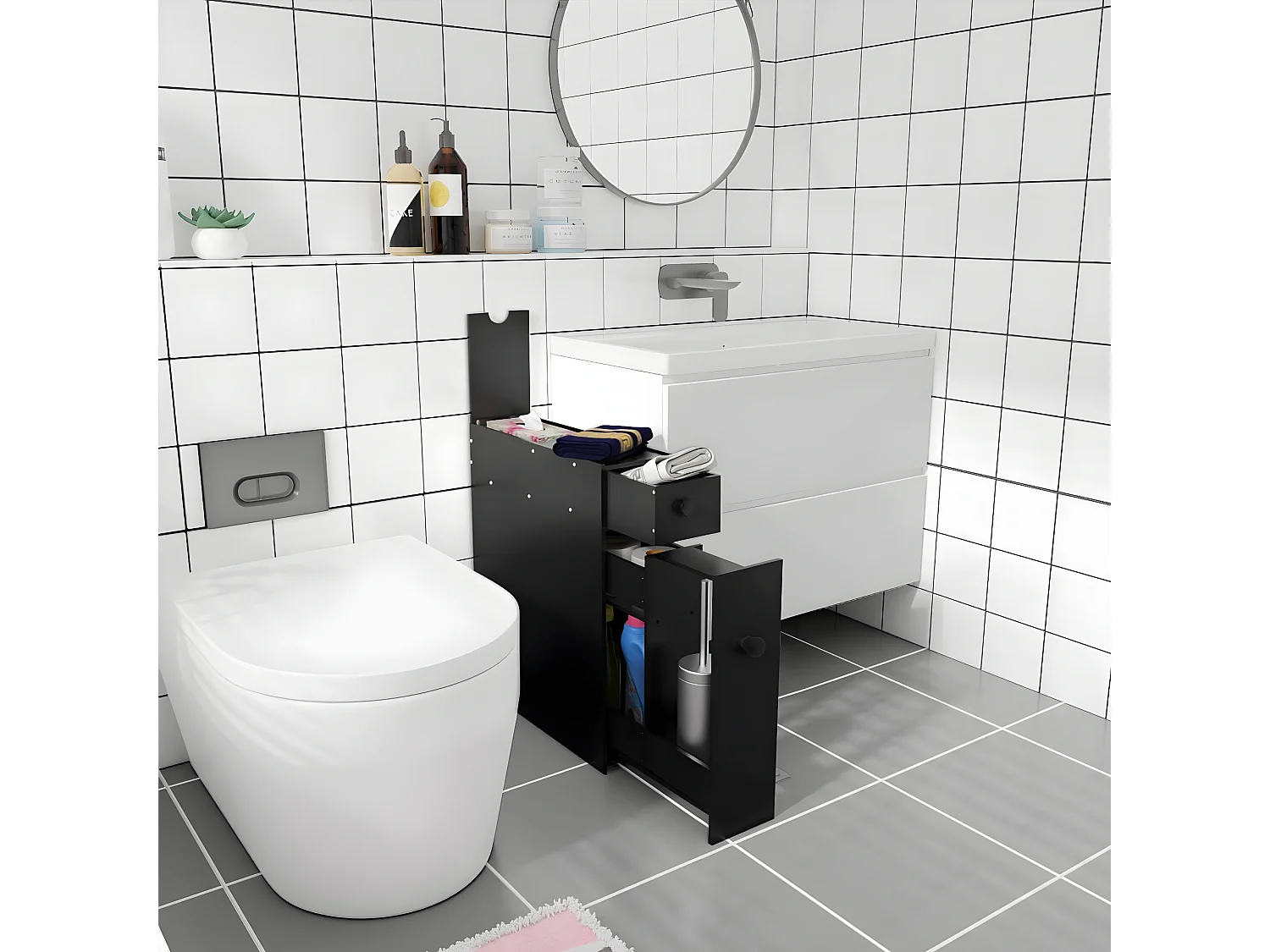 Nischenschrank Badschrank TI75117