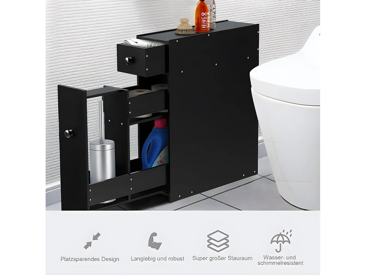 Nischenschrank Badschrank TI75117