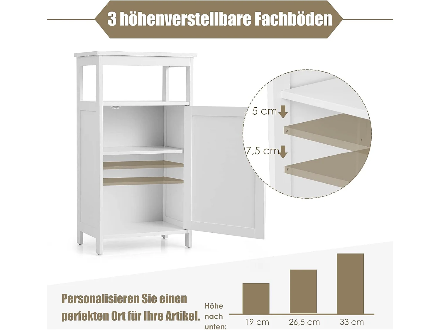 Badezimmerschrank Badschrank TI88227