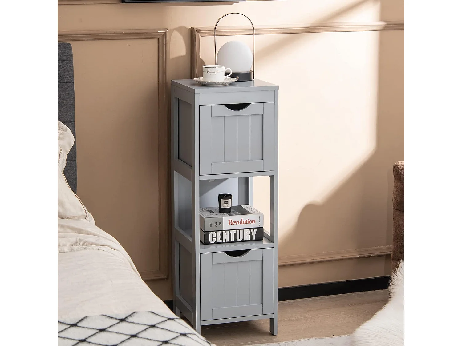 Badezimmerschrank schmal