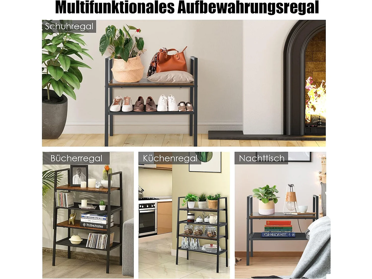 2-Stöckig Organizer Regal