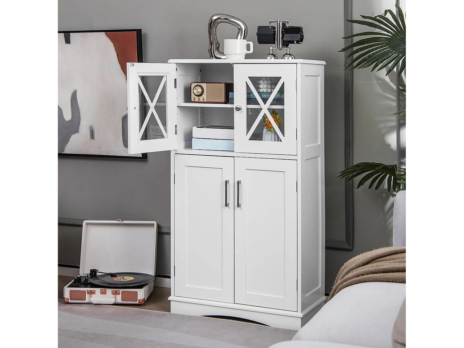 Unterschrank mit 4 Türen