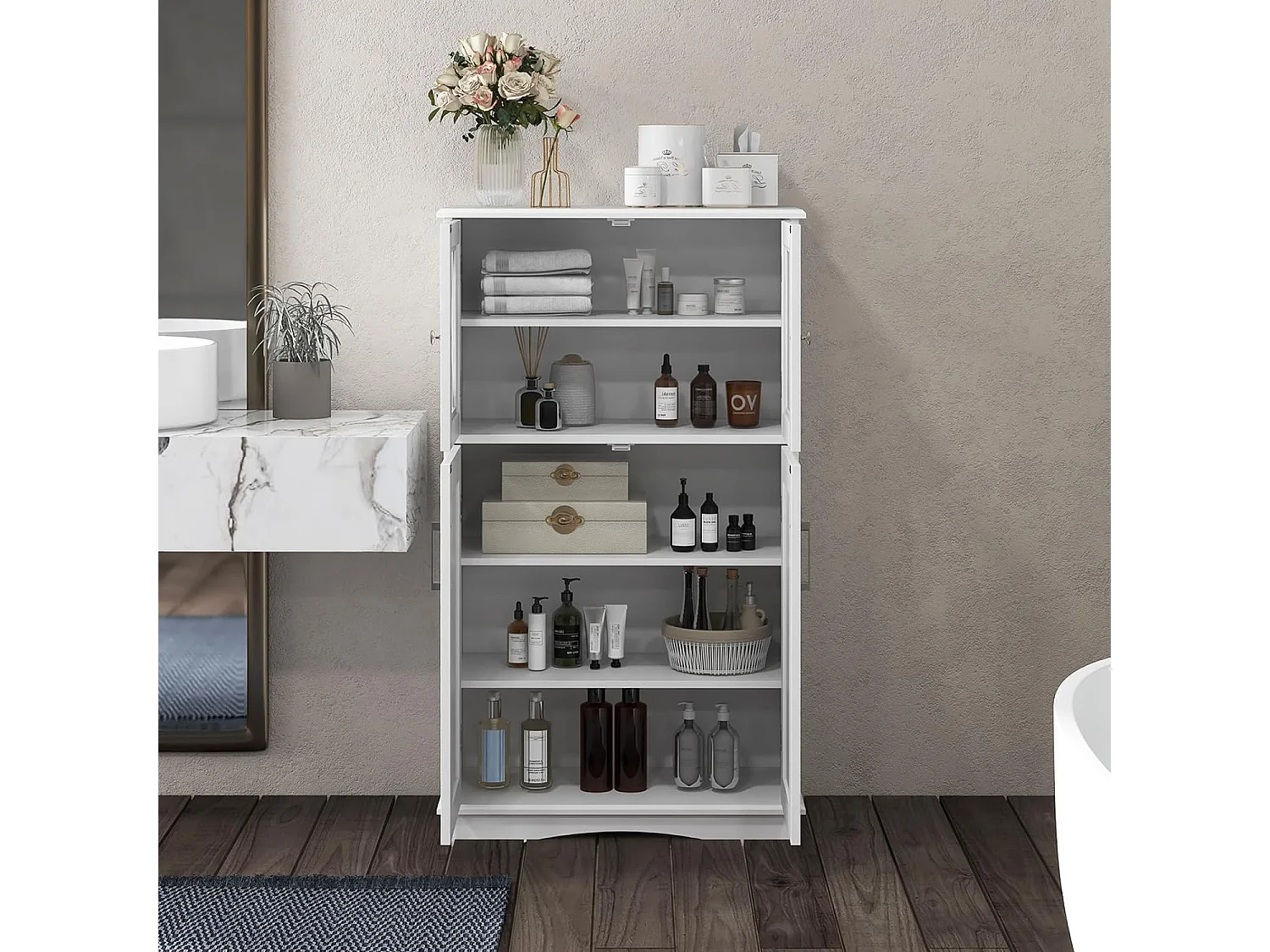 Unterschrank mit 4 Türen