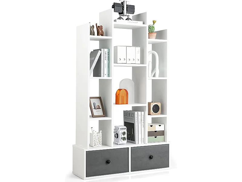 Bücherregal im Baumform mit Schubladen ON32629