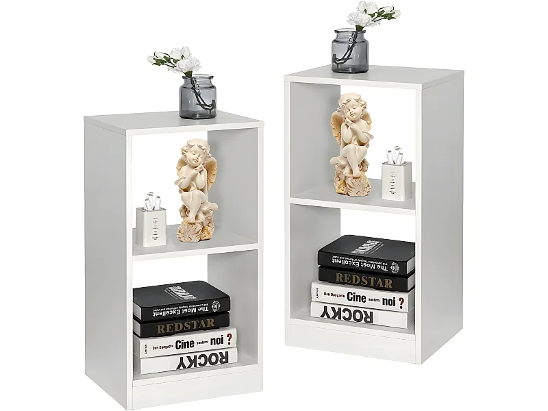 2er Set Bücherregal, Standregal