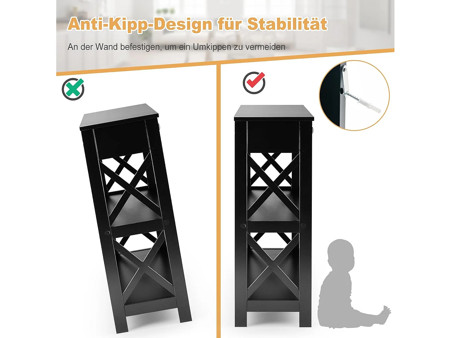 Konsolentisch TI88212