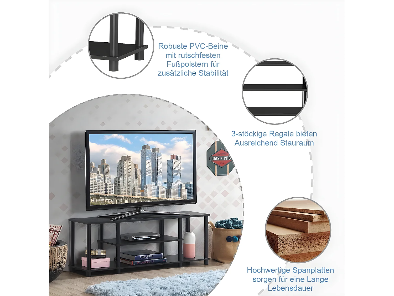 TV-Schrank Fernsehschrank TI85401