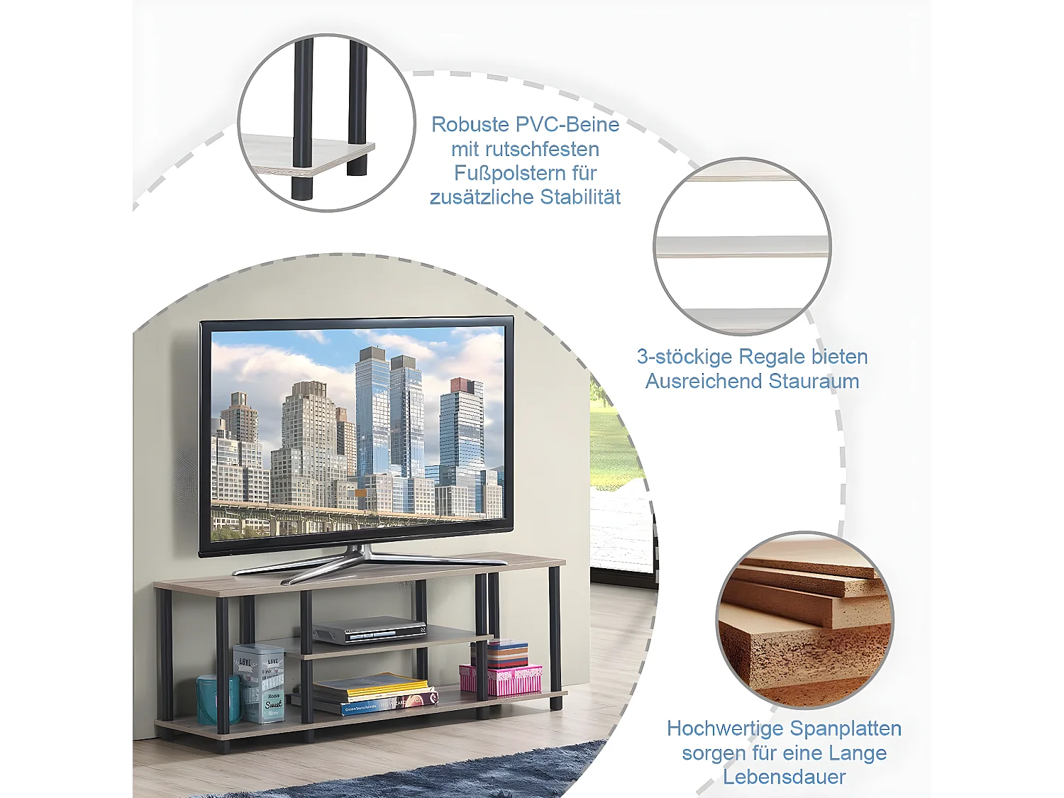 TV-Schrank Fernsehschrank TI85401