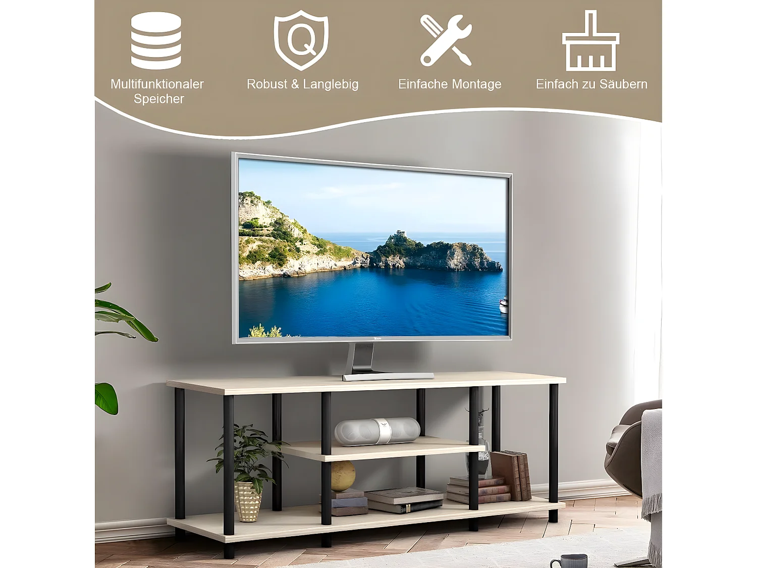 TV-Schrank Fernsehschrank TI85401