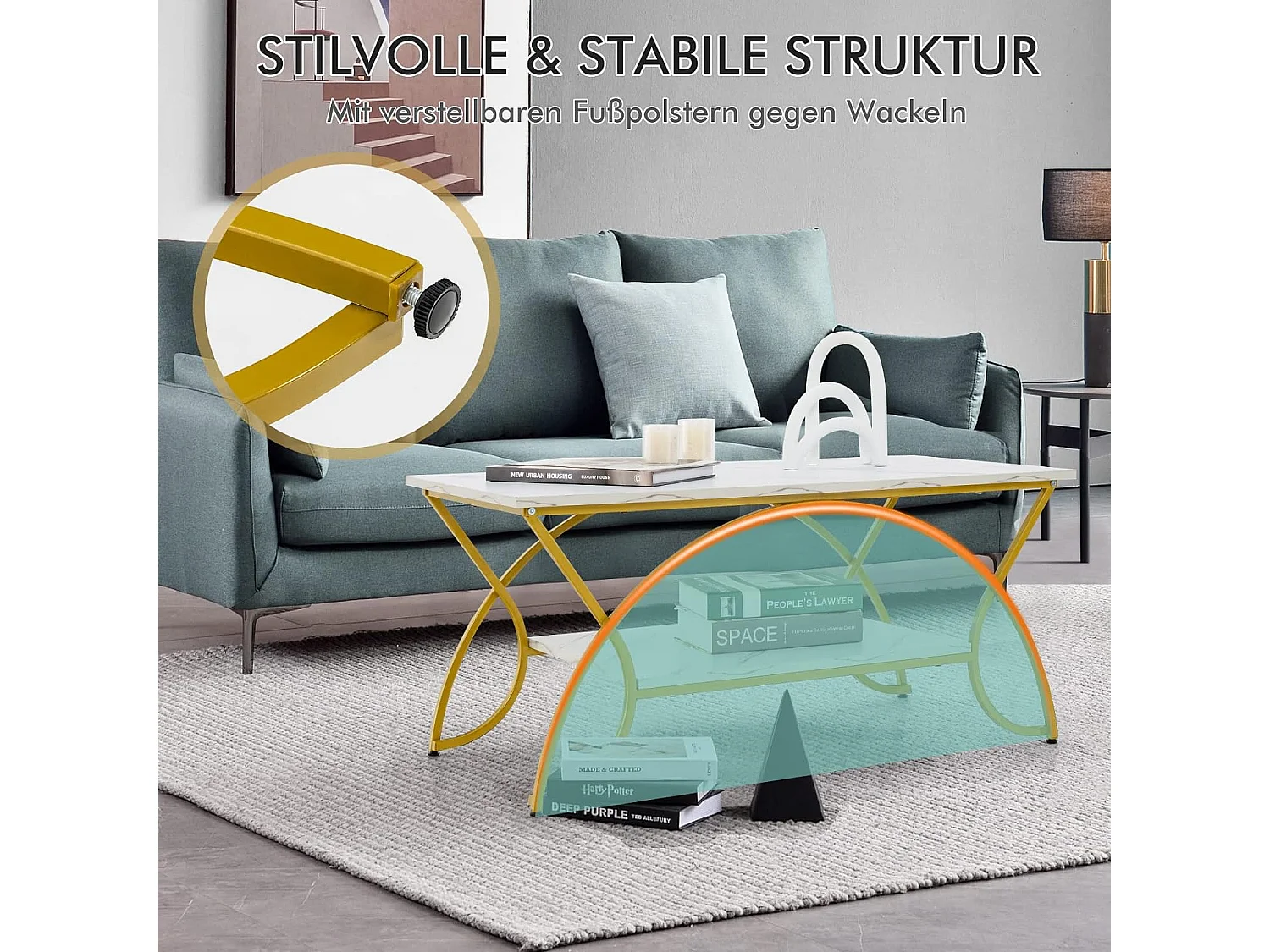 Couchtisch mit Stauraum TI82389