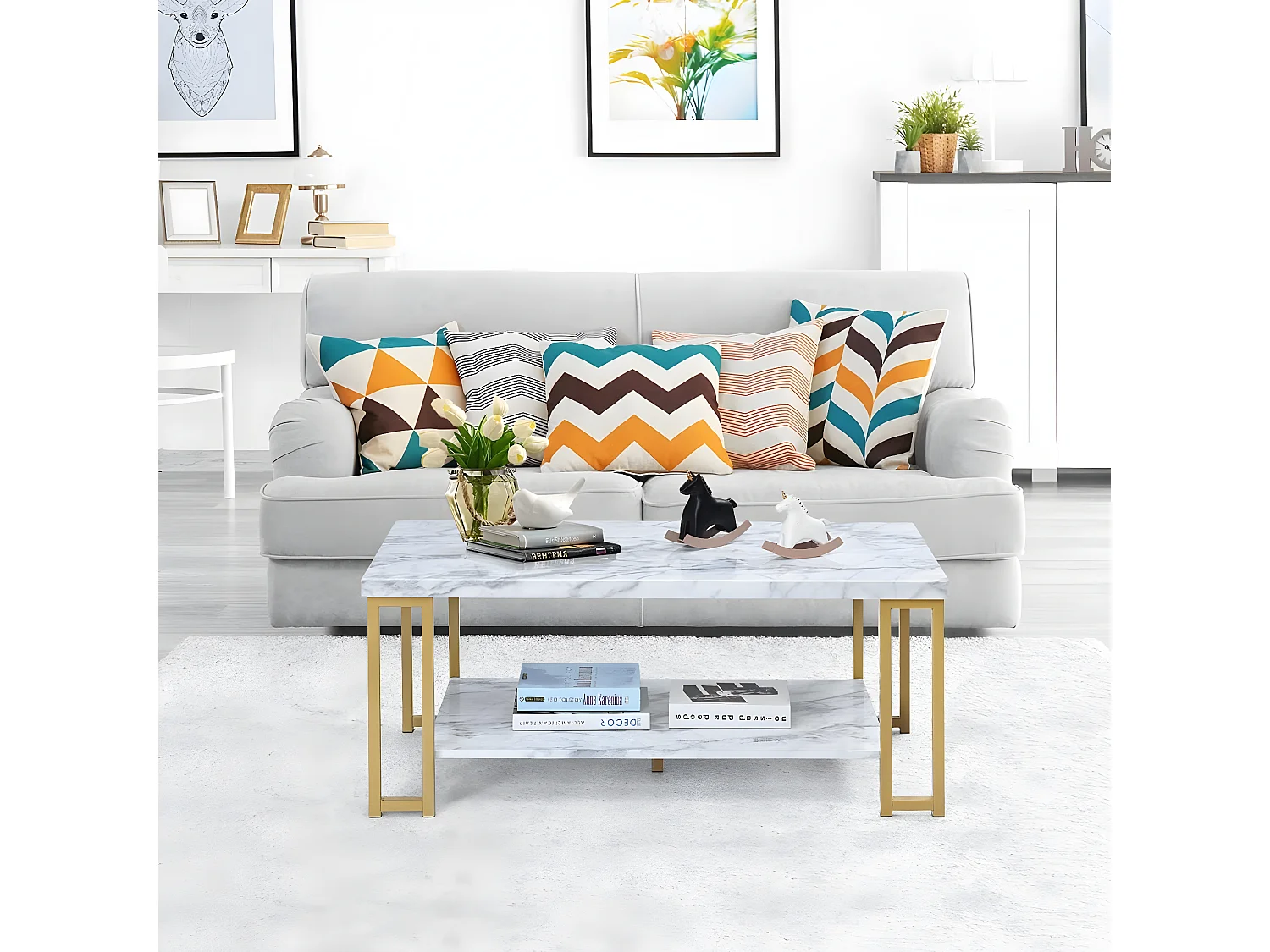 Couchtisch Marmor Optik