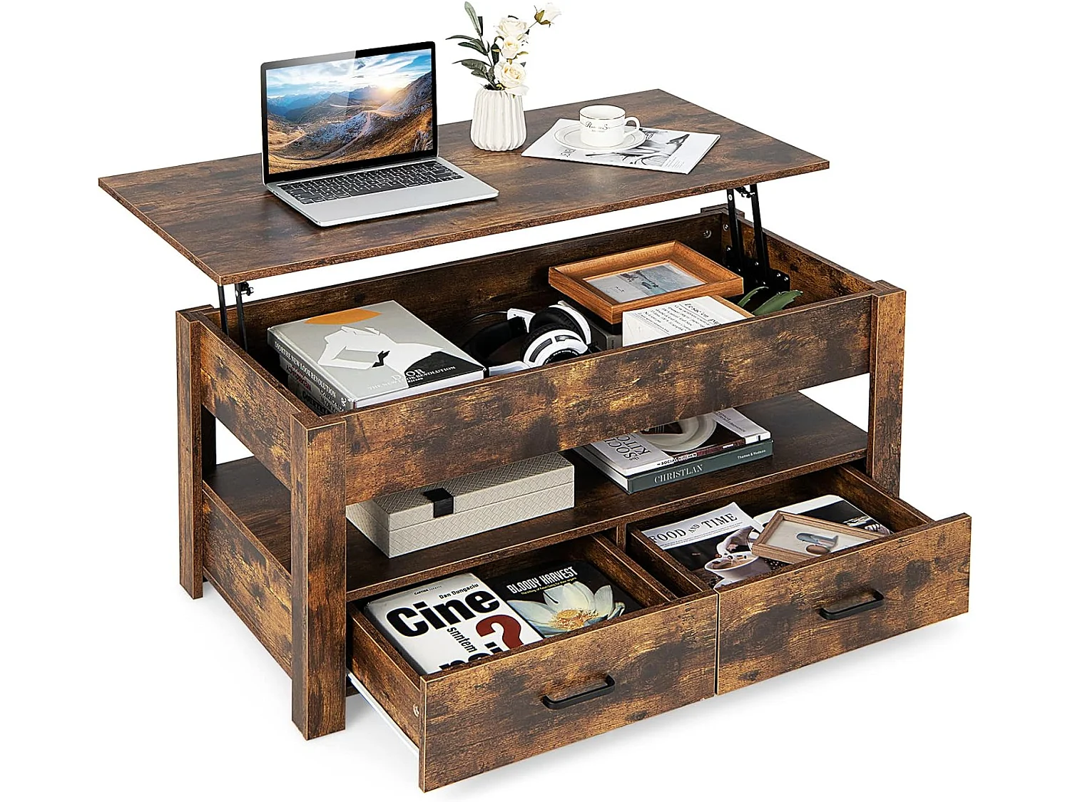 Couchtisch höhenverstellbar