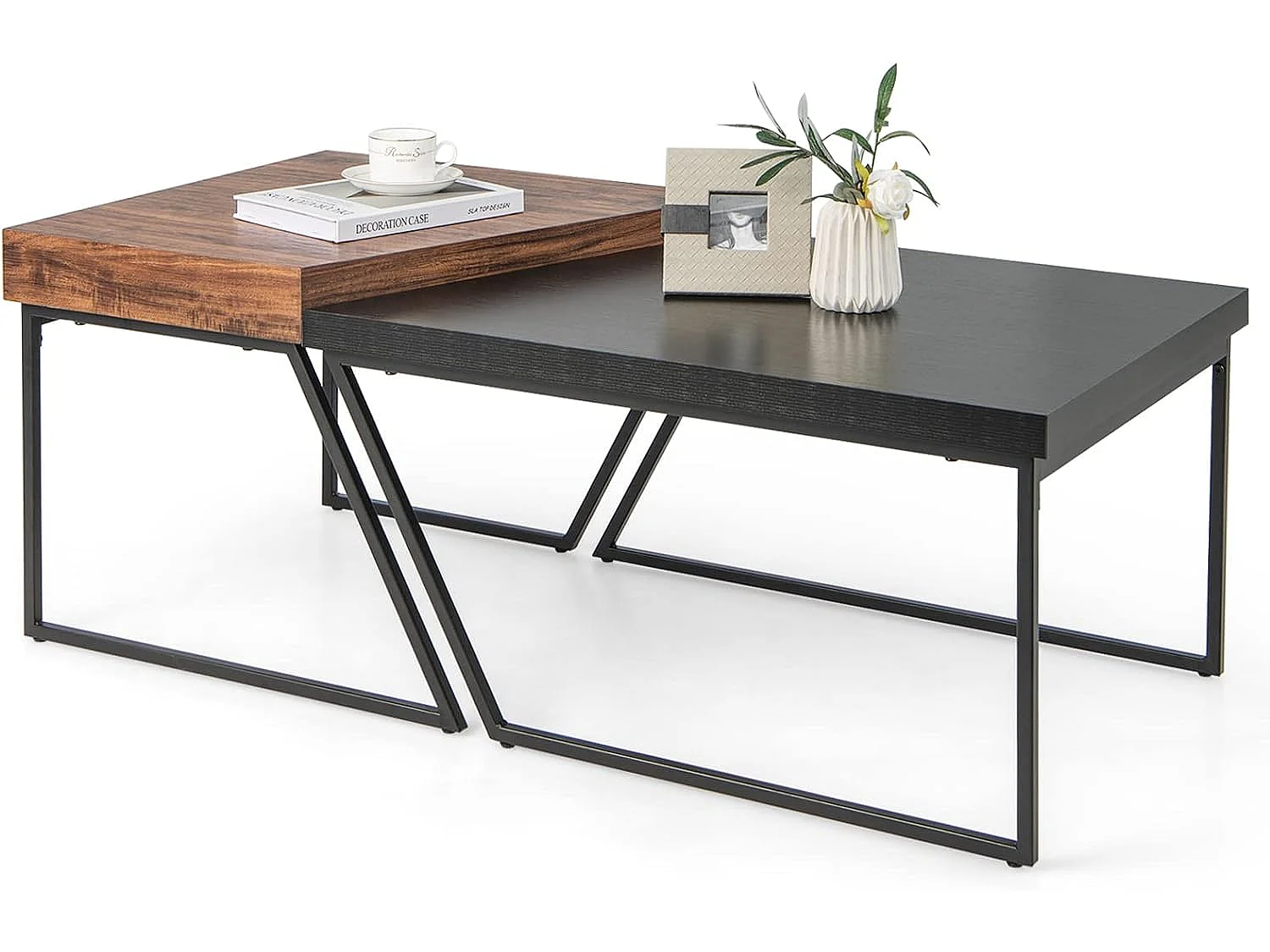 2er Satztisch Set industriell