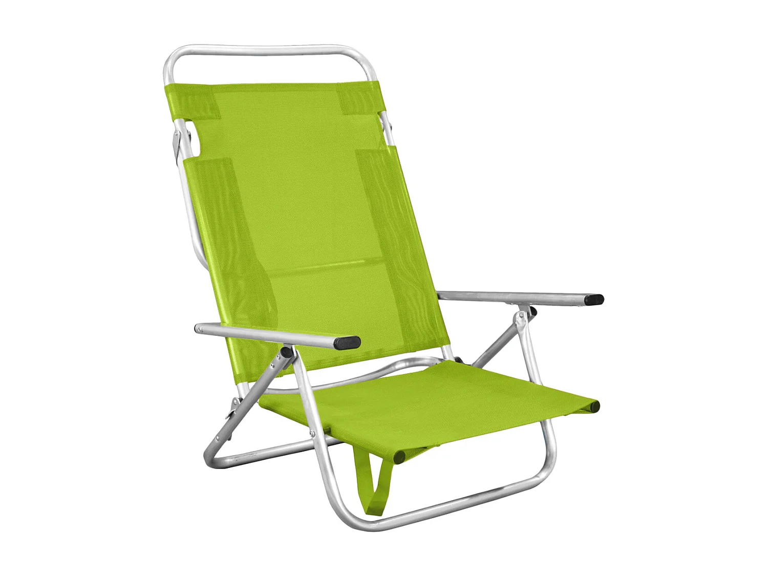 Fauteuil de plage en aluminium Maribel Vert