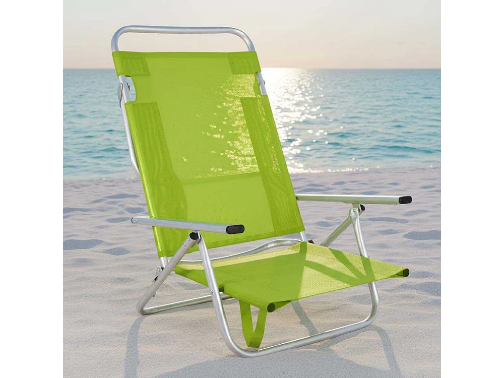 Fauteuil de plage en aluminium Maribel