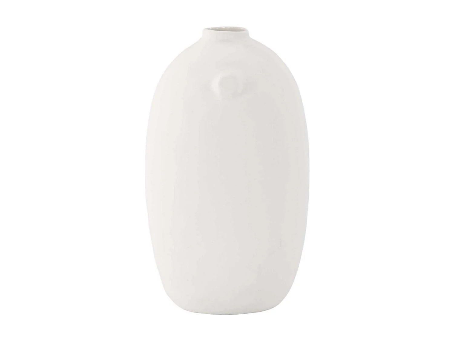 Vase Déco en Céramique "Madi" 28cm Blanc Cassé