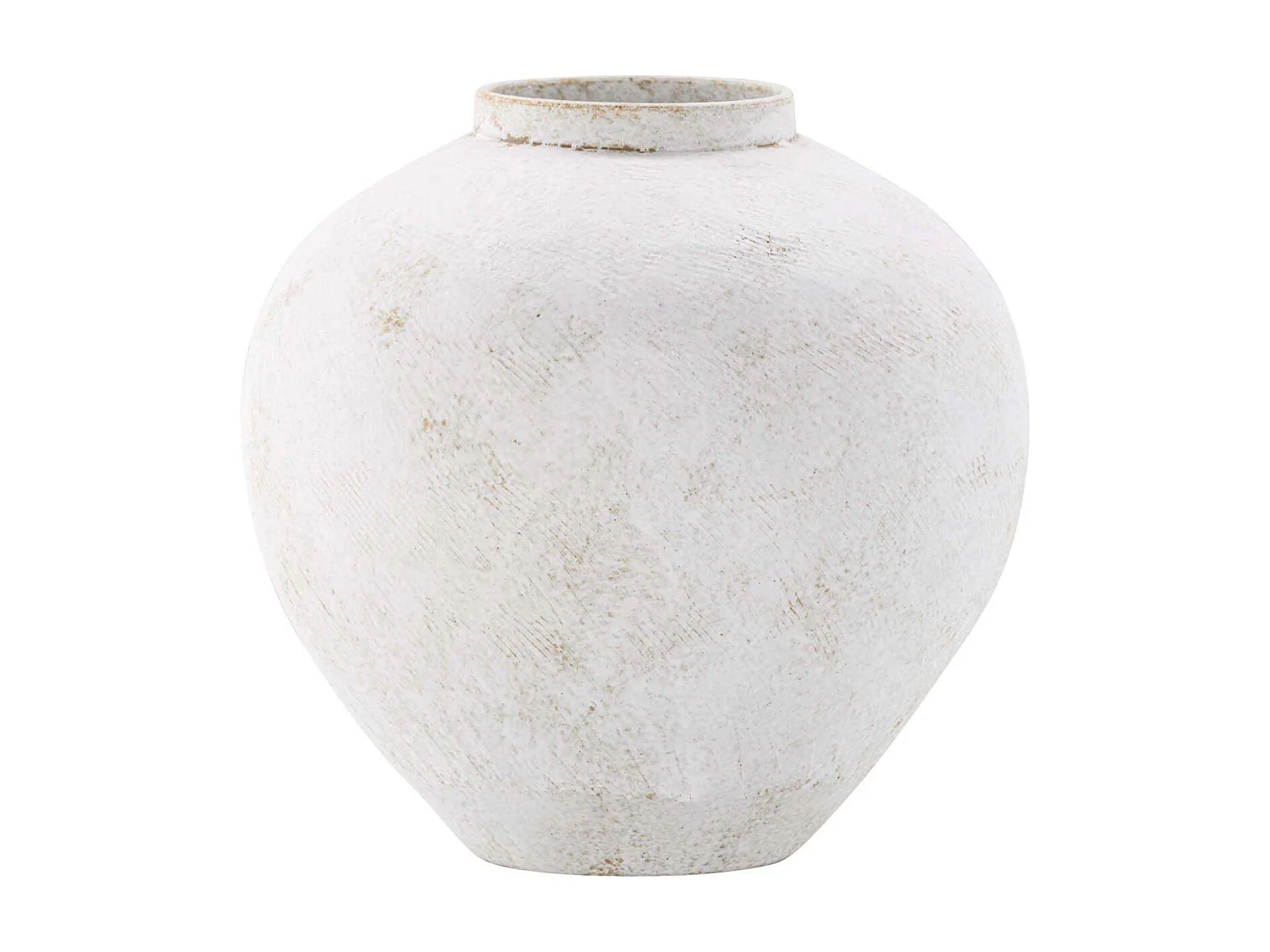Vase Déco "Globe" 28cm Beige