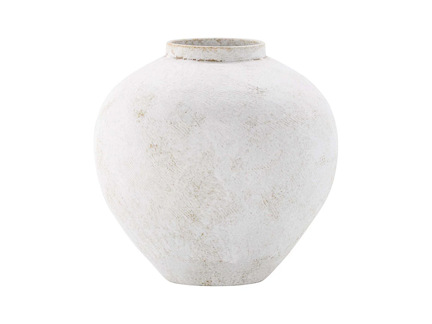 Vase Déco "Globe" 28cm Beige