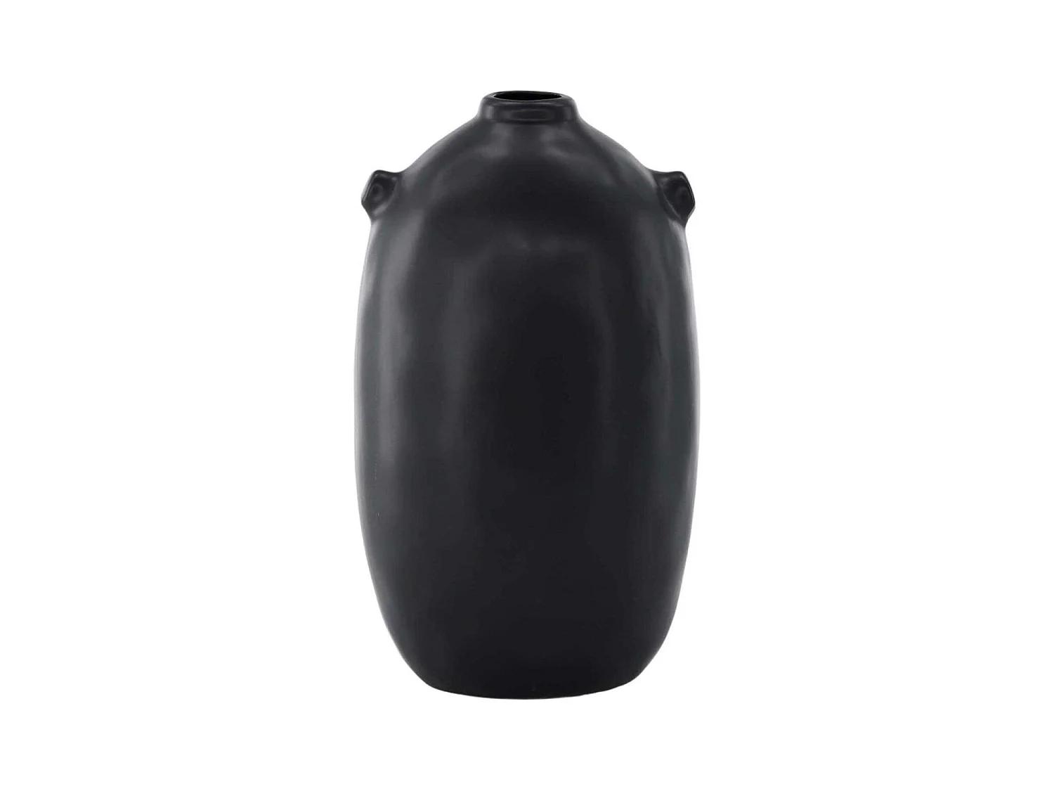 Vase Déco en Céramique "Madi" 28cm Noir