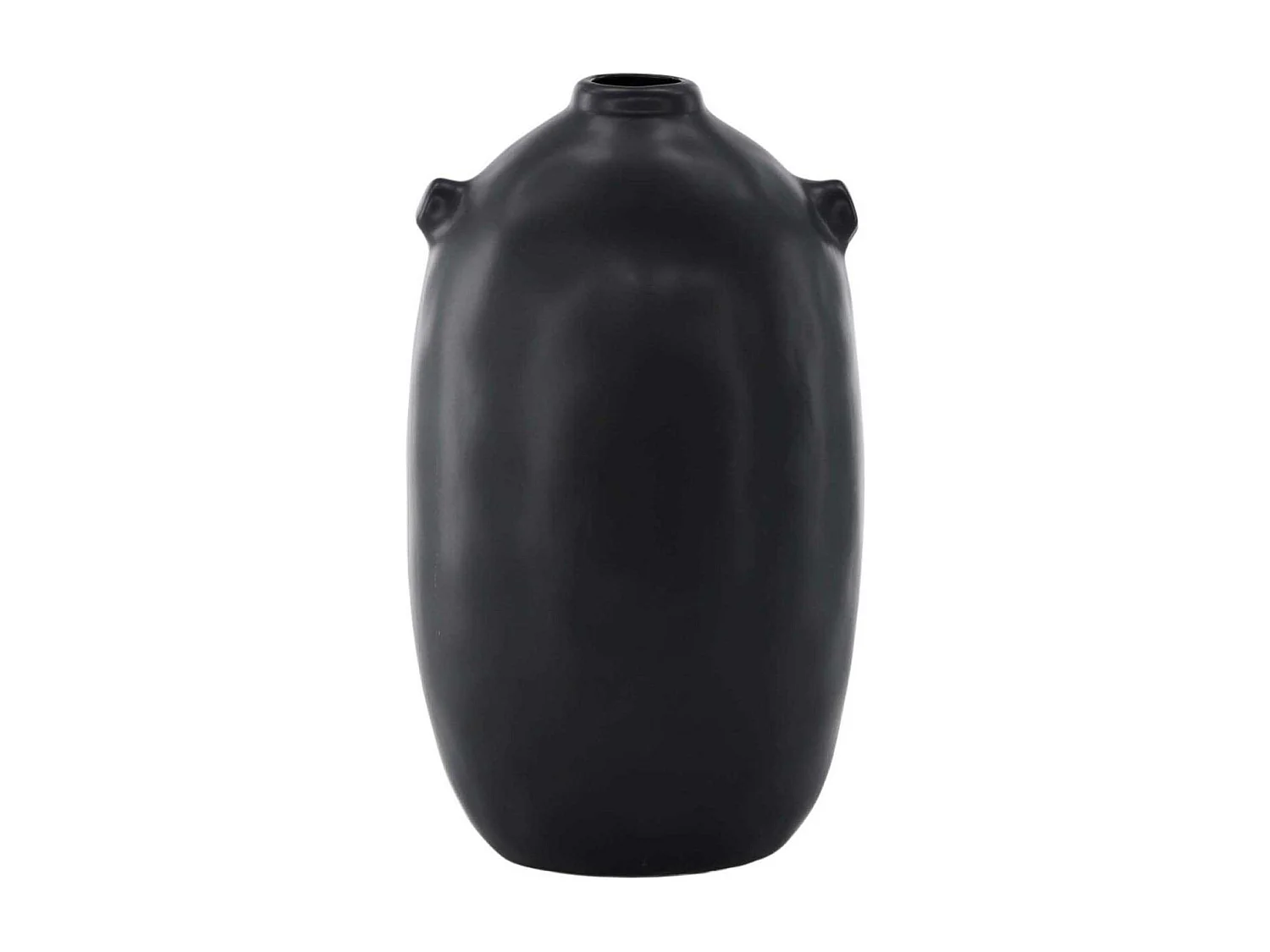 Vase Déco en Céramique "Madi" 28cm Noir