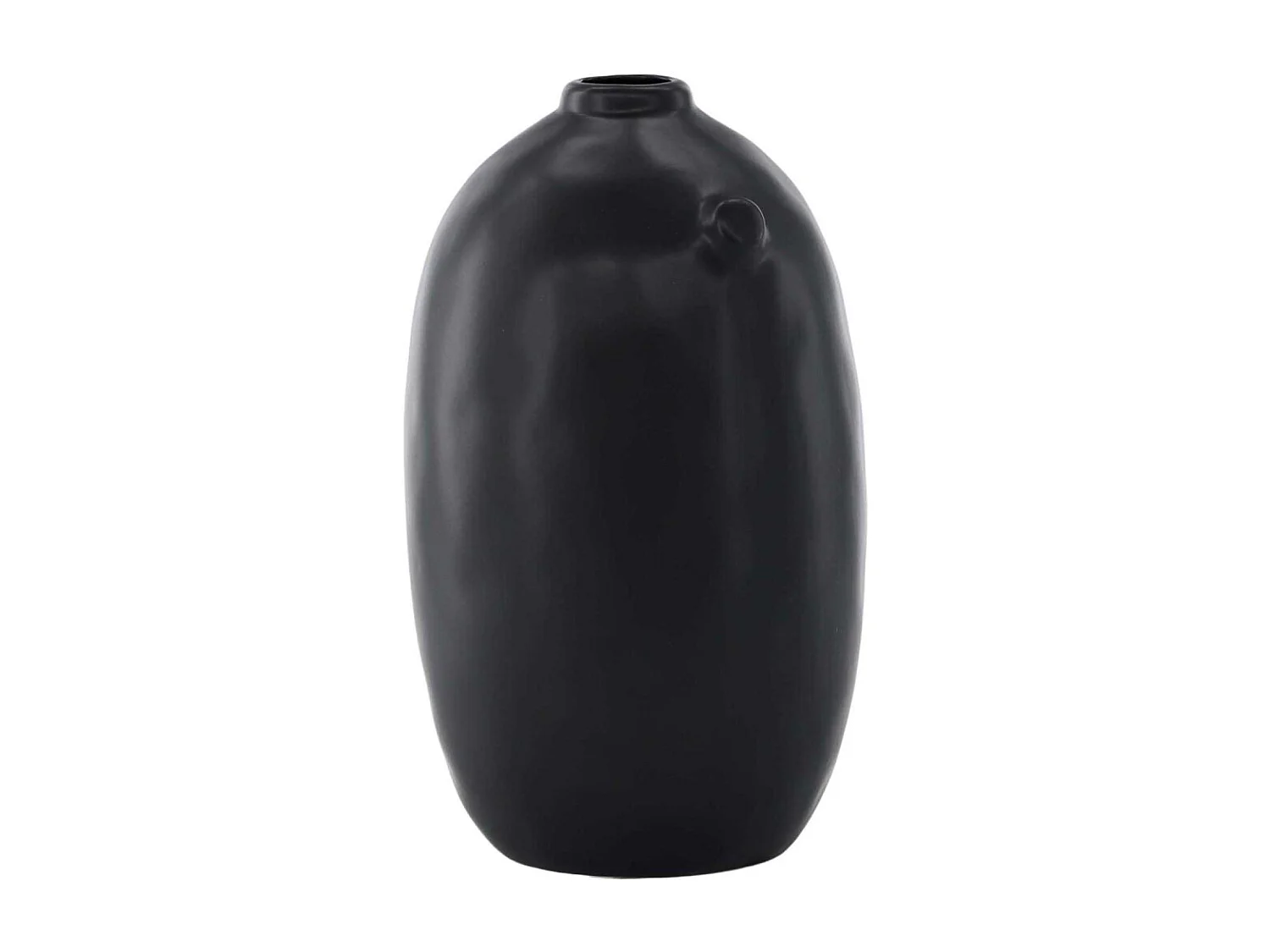Vase Déco en Céramique "Madi" 28cm Noir