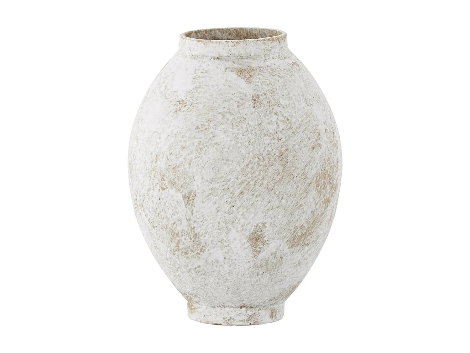 Vase Déco "Globe" 18cm Beige
