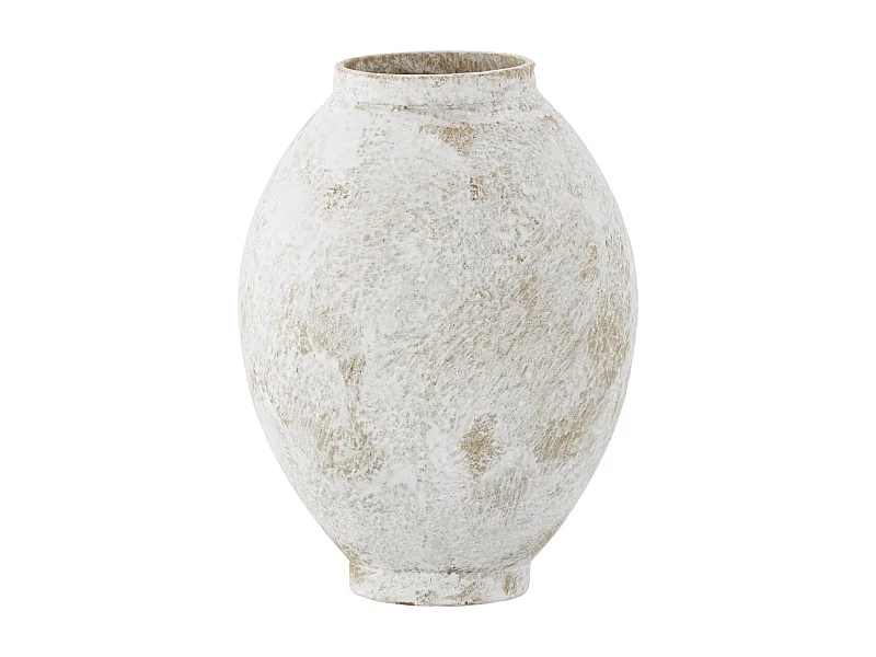Vase Déco "Globe" 18cm Beige