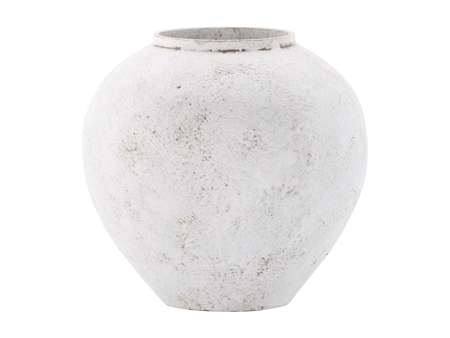 Vase Déco "Globe" 25cm Beige