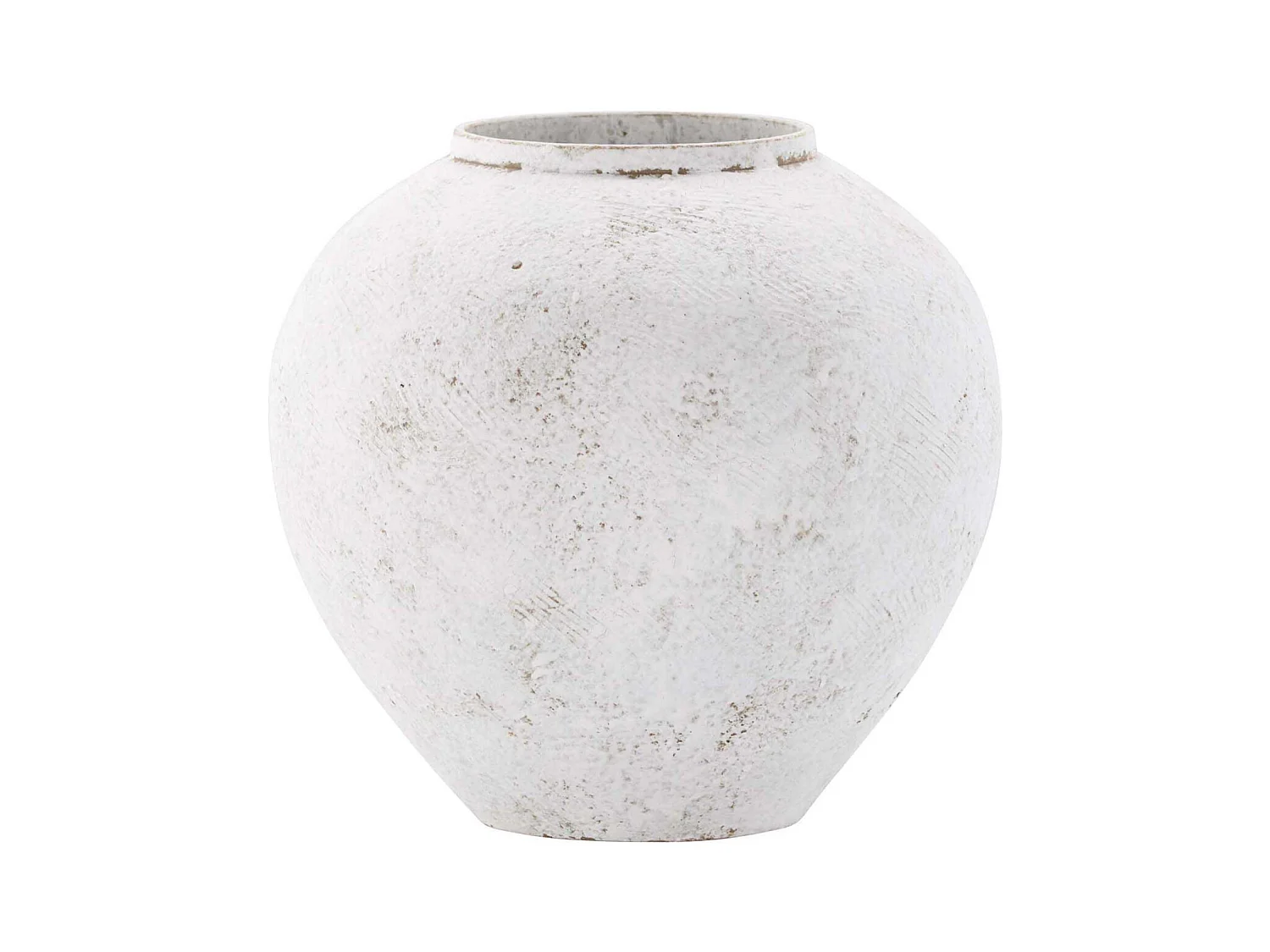 Vase Déco "Globe" 25cm Beige