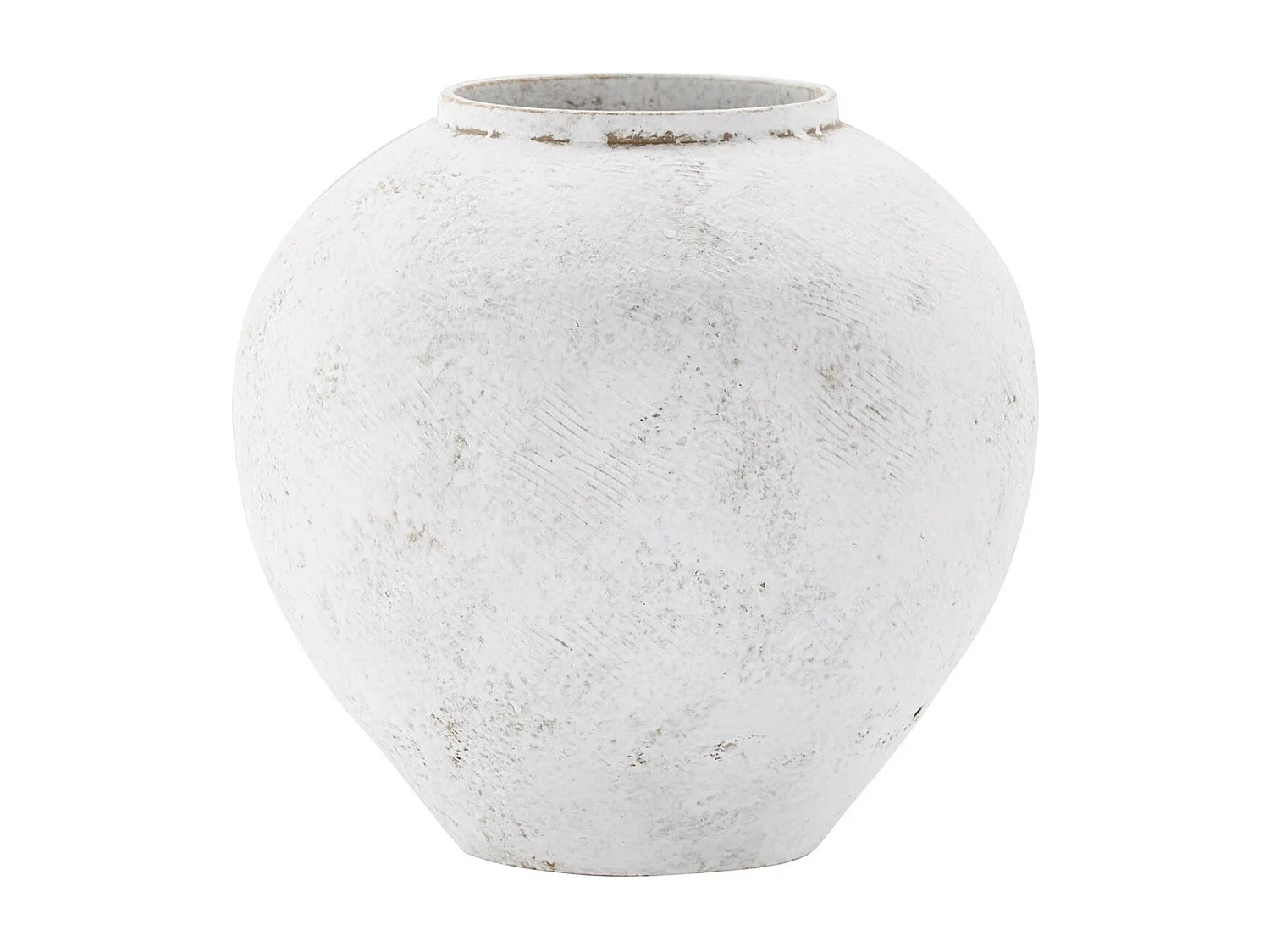 Vase Déco "Globe" 25cm Beige