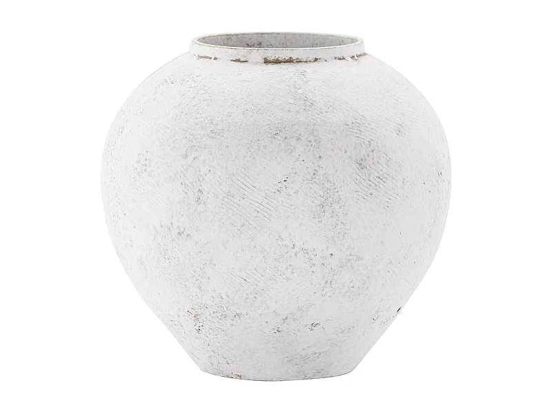 Vase Déco "Globe" 25cm Beige