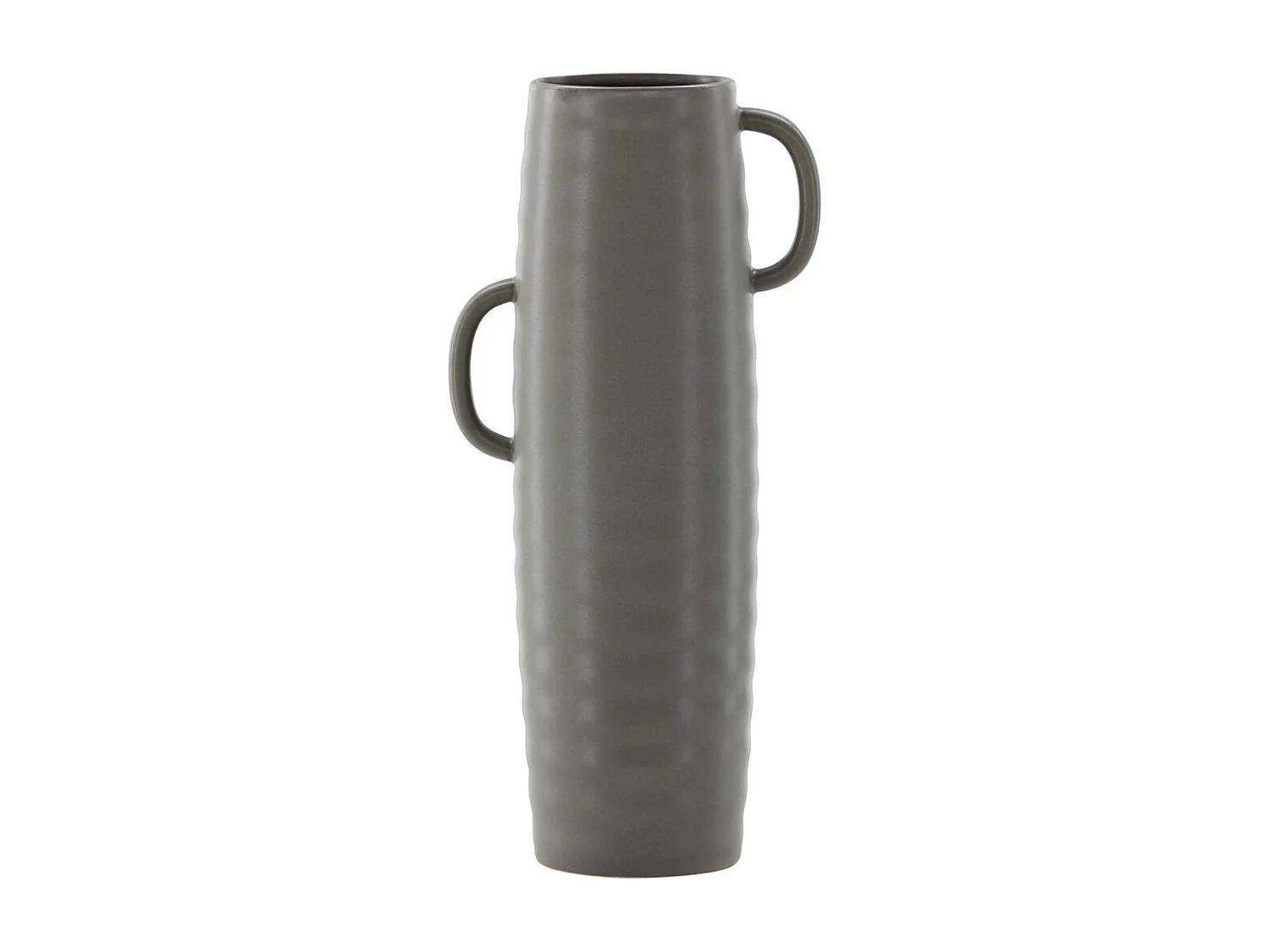 Cent Vase dunkelgrau.