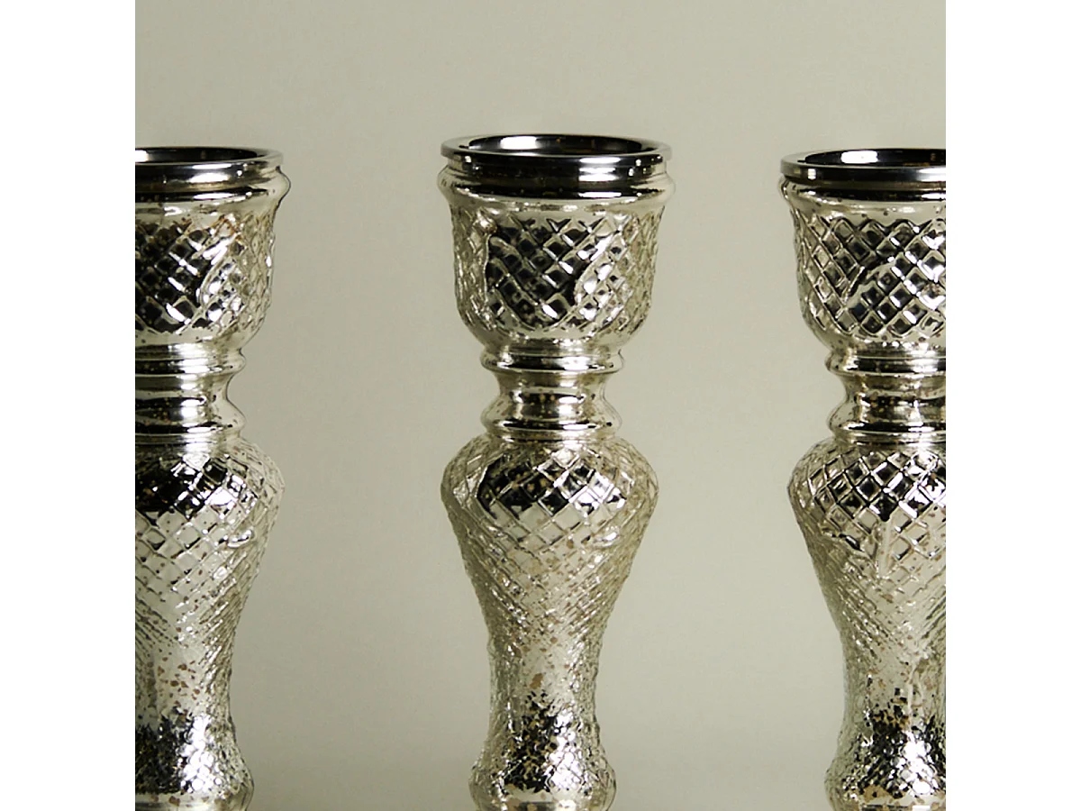 Porte-Bougie Midas Petit Format - Doré / 23 cm