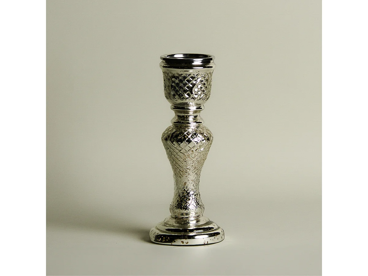 Porte-Bougie Midas Petit Format - Doré / 23 cm