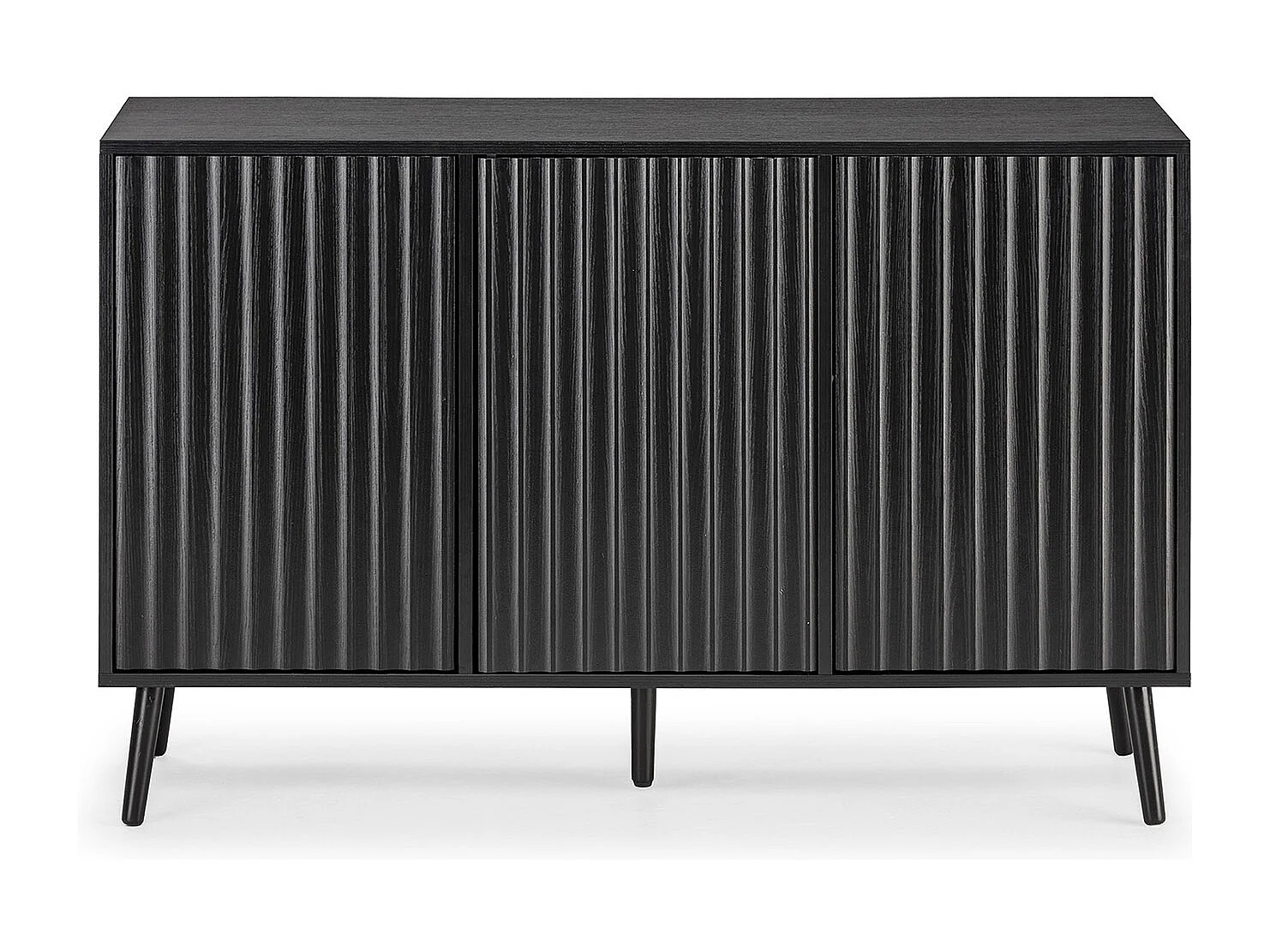 Dressoir Regen 3 deuren kleur Zwart