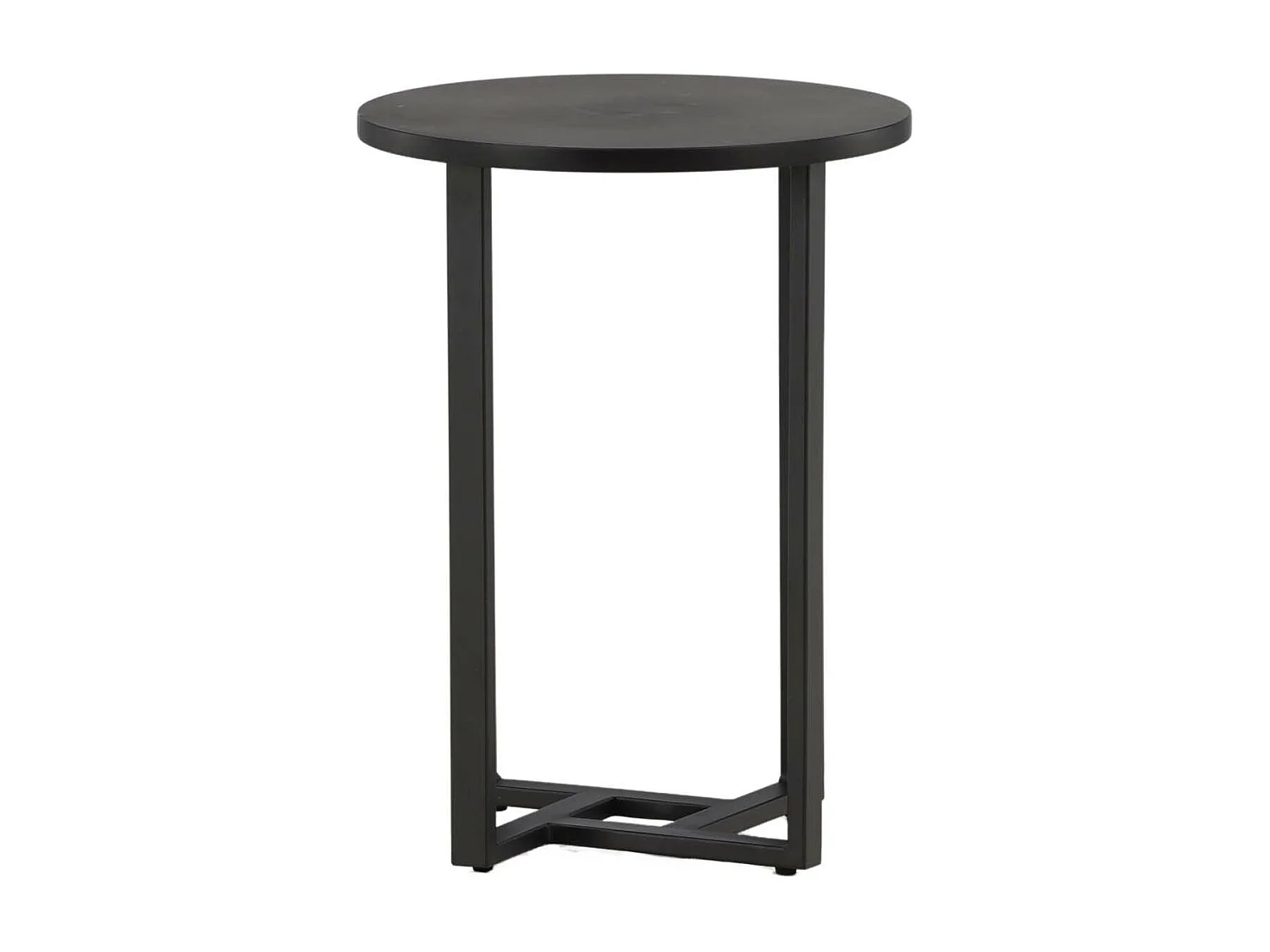 Lawton salontafel 55x40cm zwart.