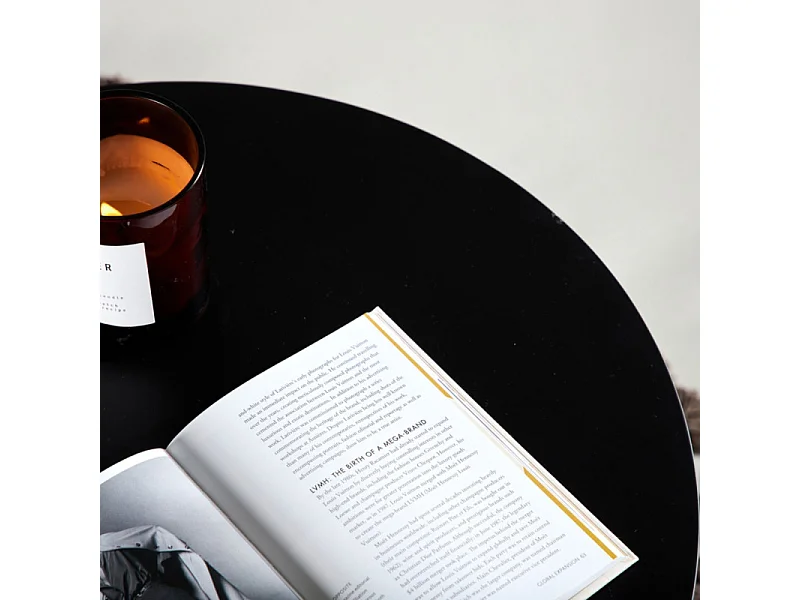 Lawton salontafel 45x50cm zwart.