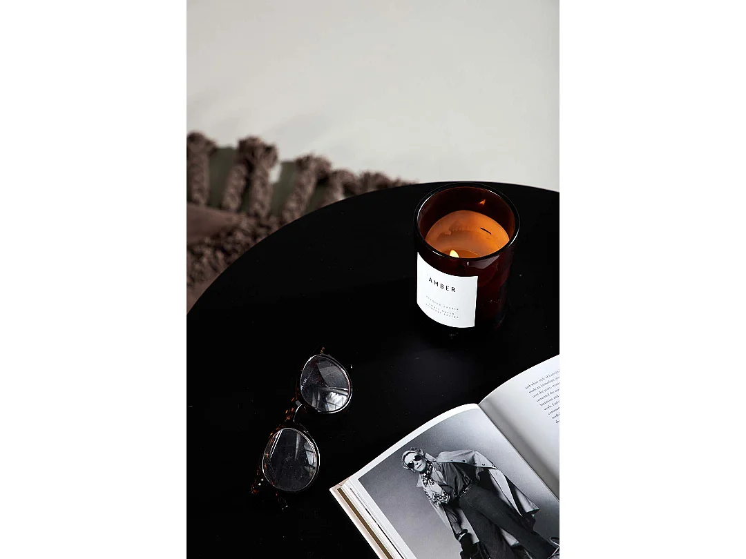 Table Basse Design "Lawton" 50cm Noir