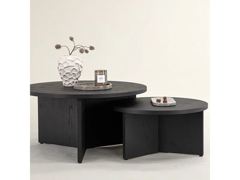 Saltö salontafel zwart.