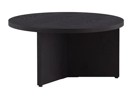 Table Basse Ronde "Salto" 85cm Noir
