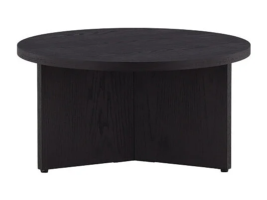 Table Basse Ronde "Salto" 85cm Noir